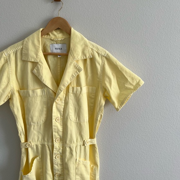 Yellow Pistola Jumpsuit - Picture 2 of 4